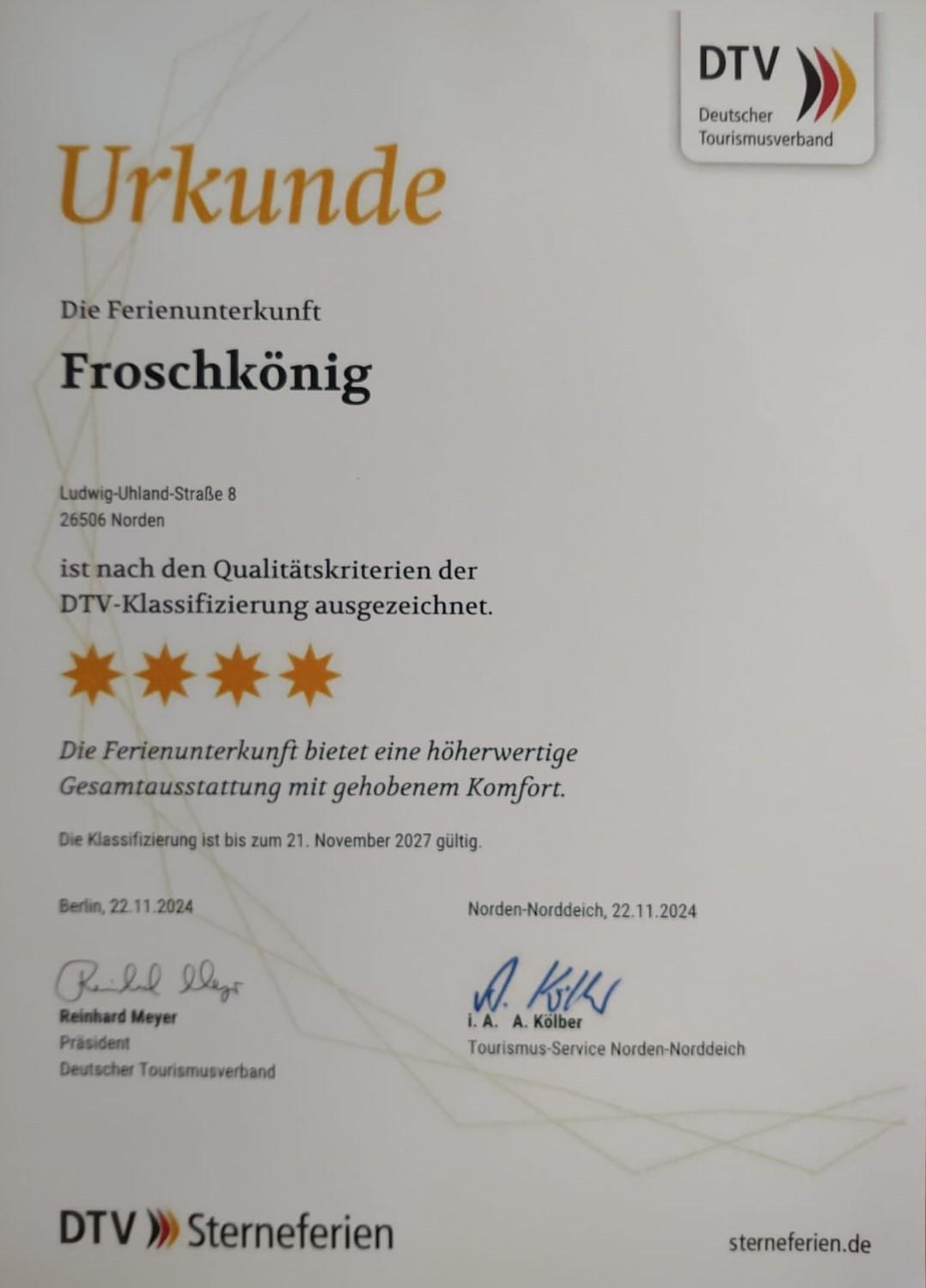 Froschkoenig Villa นอร์เดน ภายนอก รูปภาพ